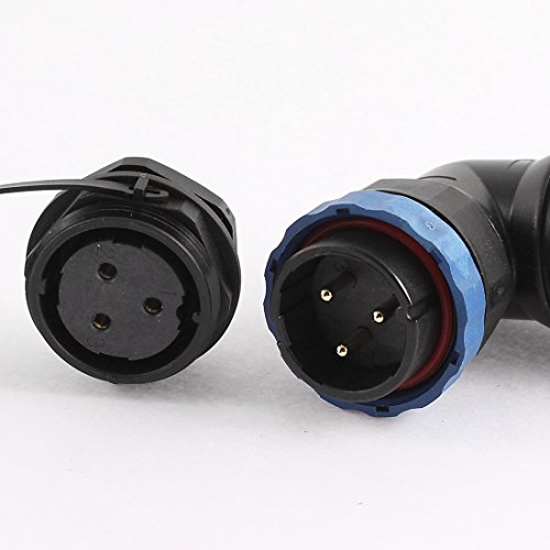 Conector Aviación Impermeable SD28 28mm miniatura 4