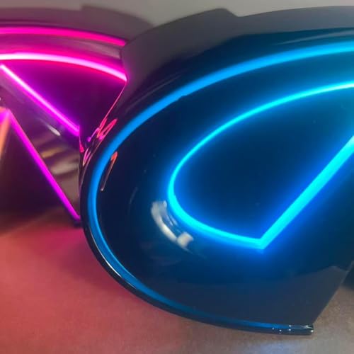 Image of Illuminated LED Light Emblem led Light RGB Style for Infiniti G37 2010-2013 Sedan G25 2011-2012 Sedan Not for Coupe (Black)