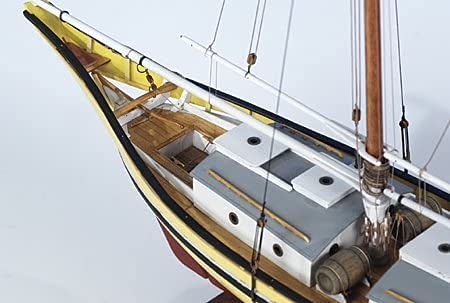 Model Shipways Wood Ship Kit Glad Tidings Pinky Schooner 1:24 Scale #TOP7