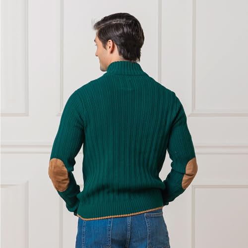 Image of Hope & Henry Men's Half Zip Pullover Sweater