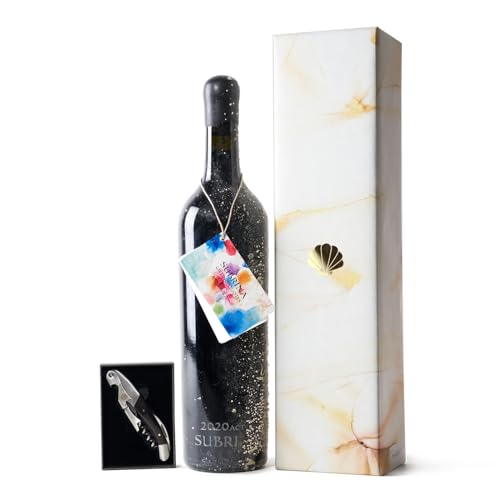 海底で熟成されたワイン - SUBRINA/Anniversary Quotesラッピング・ソムリエナイフ・ギフト ボックスセット 2020 ACT4 / サブリナ 赤ワイン フルボディ 750ml