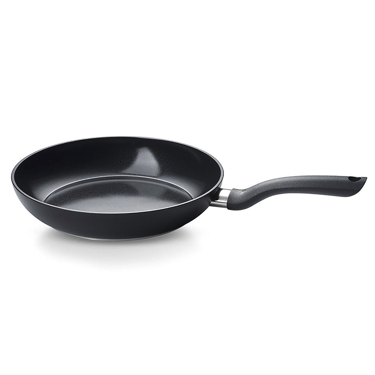 Fissler Essential Black/Aluminiumpfanne-beschichtet (28 cm) Keramik-beschichtet, Bratpfanne hergestellt ohne PFAS/PTFE, Induktion – MADE IN GERMANY