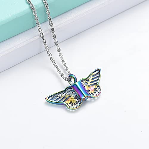Shajwo SH-F8144-RB Cremation Jewelry Butterfly Urn Necklaces thumb #3
