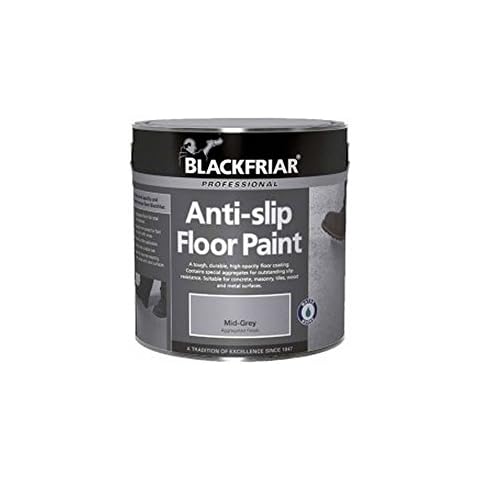 Blackfriar Anti-Slip Floor Paint for Indoor or Outdoor Use 1 Litre Black by Blackfriar Cover