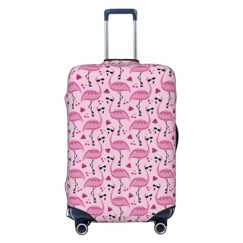 Luggage Covers - Suitcase Cover - Suitcase Covers For Luggage - Luggage Cover Protector Cute Watermelon Flamingo
