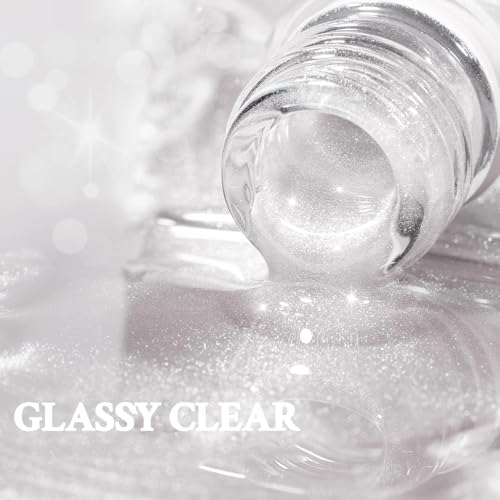 Esmalte gel con imán efecto holográfico 15ML blanco transparente miniatura 6