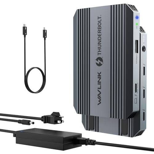 Ya en manzanajugosa.com: Thunderbolt 4 Dock, WAVLINK USB C Hub con doble pantalla 4K @ 60 Hz, 100 W Power Delivery, USB-A 3.2 Gen 2, para MacBook Pro/Air M1 M2 M3, Thunderbolt 4/3 portátil