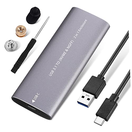 Angoily Hdd Enclosure Storage Hard Disk Laptops Hard Drive Small State Drive Ssd External Hard Drive Ssd Harddrive Sp Ssd Lightweight State Drive Aluminum Alloy Mobile Hard Disk Portable