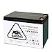 Produktbild FORÇA Blackbull pro 12V 45AH Akku Zyklenfest XXL Schraubanschluss Akku für Kabinenfahrzeuge Elektrofahrzeuge ECONELO AKTIVIMO ECABINO