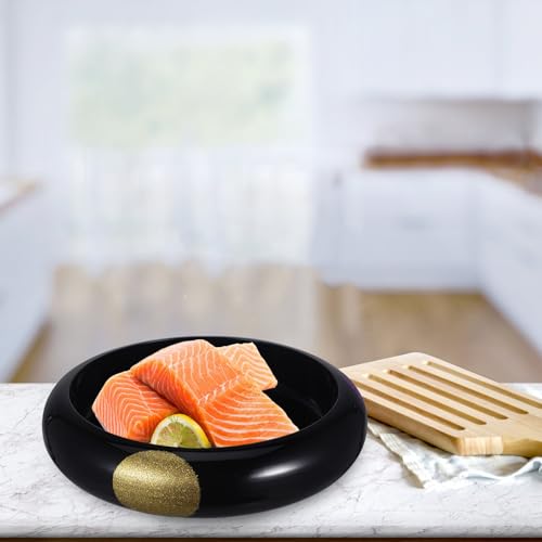 Plato japonés para sashimi y sushi de plástico pequeño miniatura 7