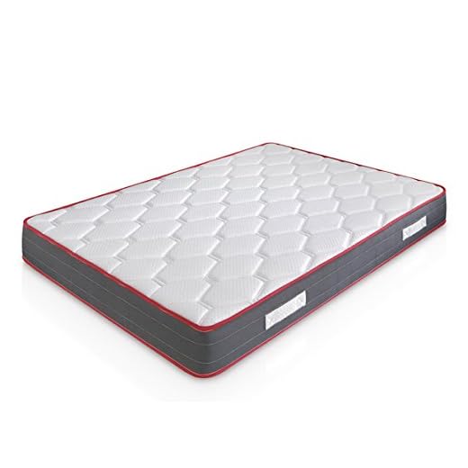 Matelas Ergo-Therapy 90X190 à mémoire de Forme | 18 cm Épaisseur | 2 cm de Mousse à mémoire de Forme de 65 kg/m3 | Foam AirSistem | Extrêmement Durable | Certification ISO 9001