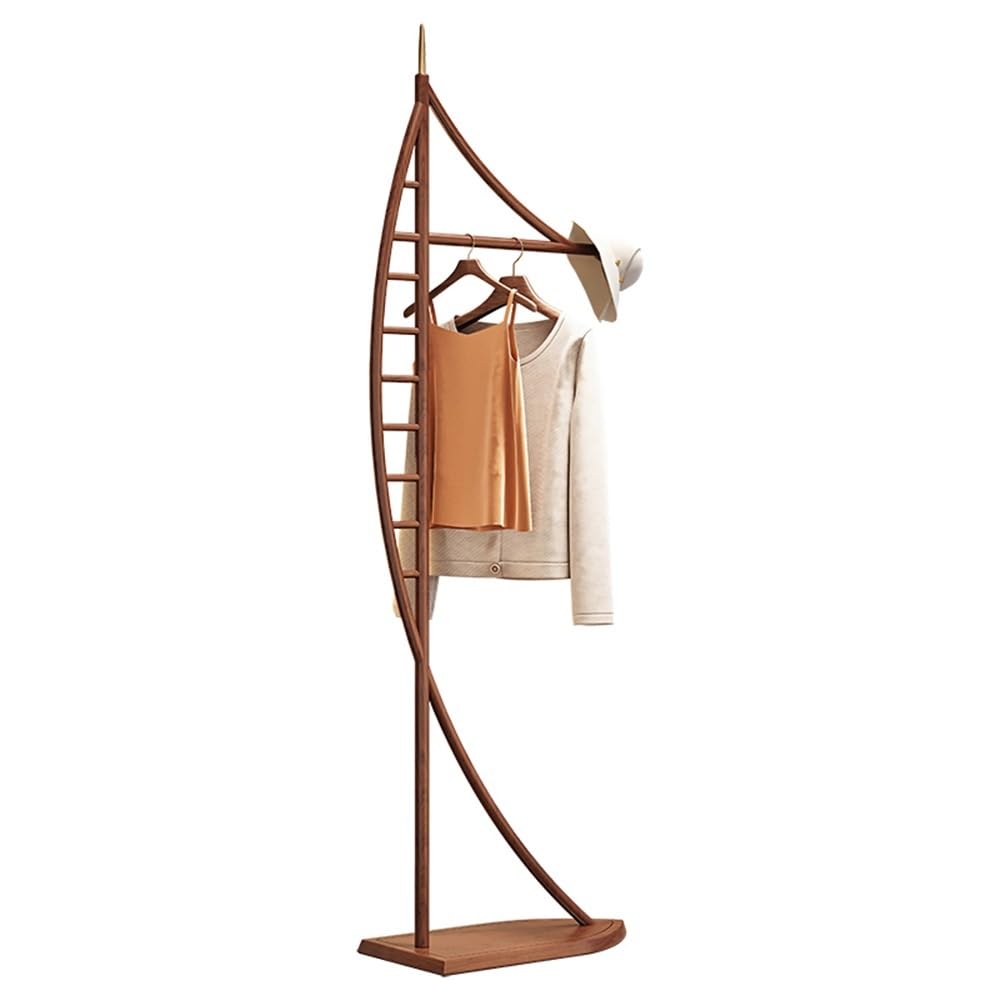 AILIUXIAOYAN Coat Rack Solid Wood Standing Clothes Hanger for Bedroom, Home & Office