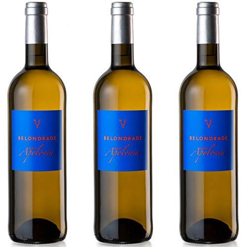 Belondrade Quinta Apolonia Vino blanco - 3 botellas x 750ml - total: 2250 ml