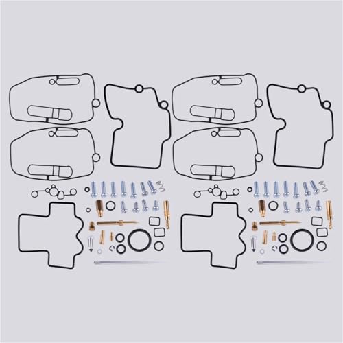 Juntas de carburador TRX450R kit de reconstrucción para dos carburadores de moto