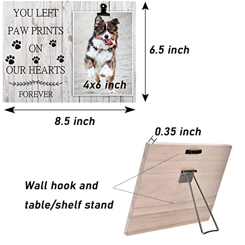 Kingnow Pet Picture Frame Cat Or Dog Frame 4X6 Memorial Pet Loss Picture Frame #TOP6