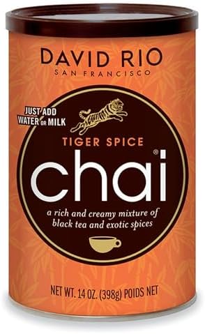 David Rio Chai Mix, Tiger Spice, 14 Ounce Flavour Name: Tiger Spice, Size: 14 Ounce.