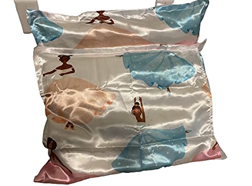 Image of Satin Pillowcase to retain Hair Moisture (Set of 2 Standard Pillowcases 20 x 26 inches)