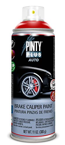 PINTYPLUS AUTO Pintura en Spray para Pinzas de Freno 520cc Rojo PF107