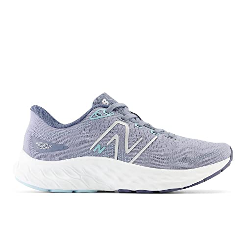 New Balance Women's Fresh Foam X Embar V1 Running Shoe, Arctic Grey/Bright Cyan, 5.5 M