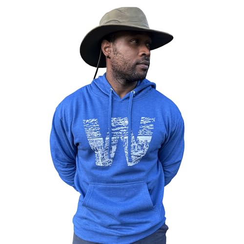 SCOBAR Hand-drawn W Skyline Hoodie, Printed in USA3