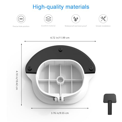 Carcasa Ring Floodlight Cam Wired Pro funda impermeable exterior blanca 7