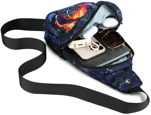 CAMTOP Crossbody Bag Kids Sling Bag Shoulder Bag Chest Pack Small Cartoon Boys Girls Travel Cycling Skating 3-8 years old by CAMTOP - Used condition - Image 6