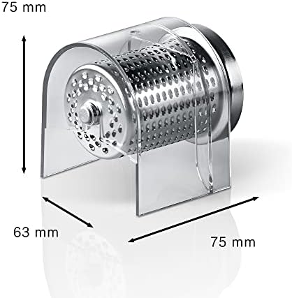 Bosch MUZ45RV2 nasadka do tarki, do MUM4 i MUM5, do tarcia orzechów, czekolady lub twardego sera, aluminium