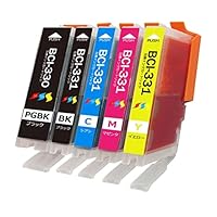 Amazon.co.jp: BCI-331 BCI-330/6MP 331 bk/c/m/y/gy +330 6色マルチ