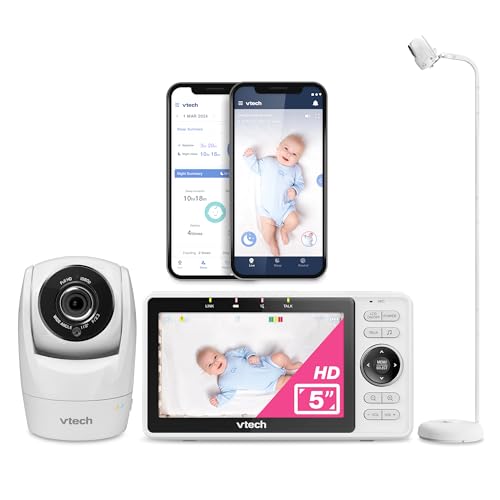Image of VTech VM901 Smart Video Baby Monitor with Floor Stand
