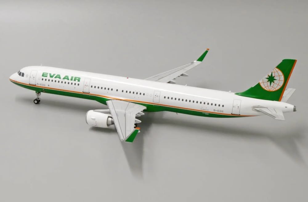 Limox JC Wings Airbus A321-200 Eva Air B-16216 1:200 Modellino di aereo