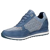 Suela antideslizante Refresh 79489, Zapatillas Mujer, Jeans, 37 EU