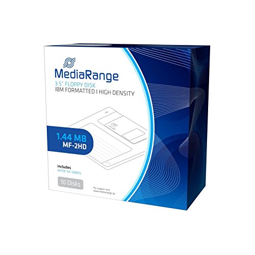 MediaRange MR200 Dischetta da 1.44 MB, 10 Pezzi