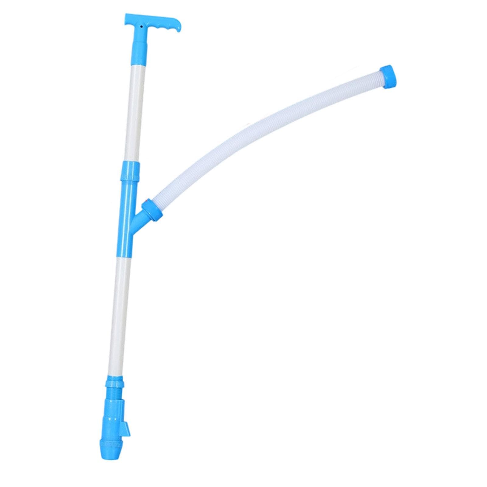 Spandiconcime manuale Strumento di fertilizzazione per risparmiare manodopera per verdure Mais Alberi da frutto 35,43 pollici PVC- Controllo manuale