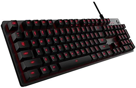 Logitech - G413 Mechanical Gaming Keyboard Carbon Nordic Layout