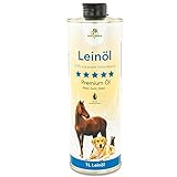 𝐍𝐀𝐓Ü𝐑𝐋𝐈𝐂𝐇𝐄𝐒 𝐄𝐈𝐍𝐙𝐄𝐋𝐅𝐔𝐓𝐓𝐄𝐑𝐌𝐈𝐓𝐓𝐄𝐋: Das Leinsamenöl ist ein optimales Zusatz-Futter/Ergänzung für Pferd, Hund und Katze. Egal ob Dosenfutter oder Trockenfutter - eignet sich super zum Barfen. Ganz einfach über das Futter geben!