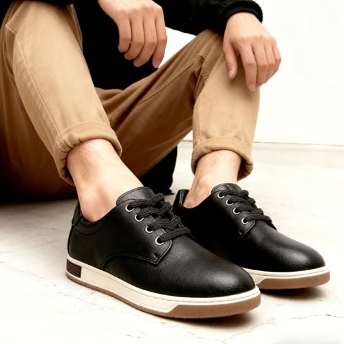 Jousen Men's Fashion Sneakers Casual Shoes for Men Dress Sneakers Oxfords Shoes