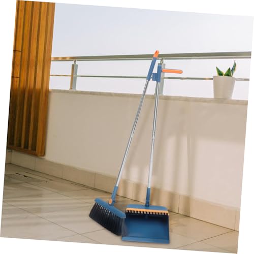 ELAYARD Besen und Kehrschaufel Set mit Langem Stiel Dichte Borsten und Haarentferner kamm Klappbar Multifunktional für Haushalt Einfache Reinigung von Ecken und Böden Praktisches – Bild 4