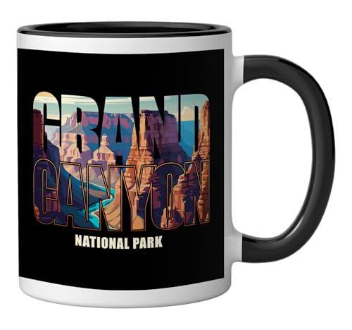 Taza de cerámica souvenir Grand Canyon 11 oz miniatura 2