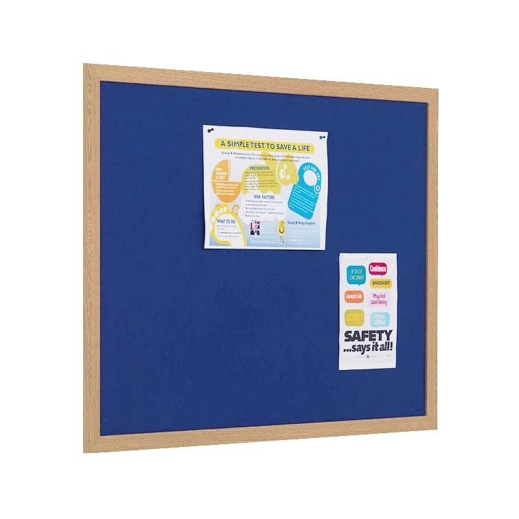 Eco Notice Boards - 1200mm x 900mm - Blue