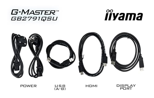 Image of Iiyama G-Master Gb2791qsU-B1 Monitor Pc 68.6 cm [27] 2560 x 1440 Pixel Wide Quad HD Nero (27 Gb2791qsU-B1 Gaming Monitor - 27 Black Fast Ips Lcd Gami