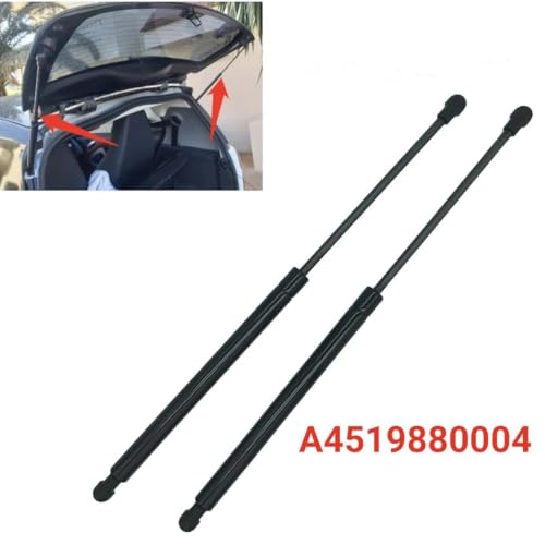 Verin hydraulique de coffre robuste pour Smart Fortwo 451 Coupé - 2