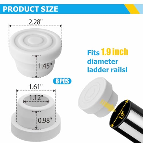 Protectores para escaleras de piscina, 8 piezas miniatura 2