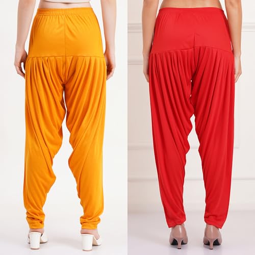 Image of Buy That Trendz Patiala Salwar for Women Relaxed Fit Viscose Patiyala Salwar Harem Bottom Pants