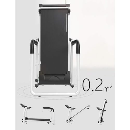 Image of Folding Treadmills Rehabilitation Treadmill, Home Elderly Walking Fitness Exercise Limb Recovery Indoor Safety