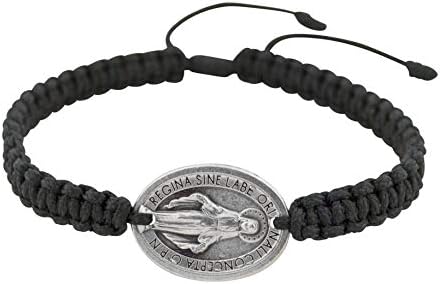 VILLAGE GIFT IMPORTERSGood Shepherd Creations Adjustable Cord Bracelet with Saint Benedict Medals