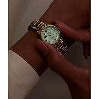 Timex Women's Easy Reader 25mm Watch – Two-Tone Case White Dial with Two-Tone Expansion Band — image 4