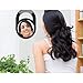 DEATTI Unbreakable Hand Mirror with Silicone Handle,Anti-Slip Handheld Mirror for Salon,Barber Shops,Travel,Makeup,Shaving,7.5