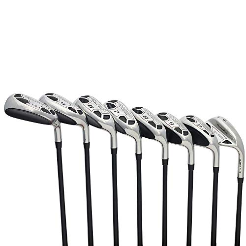 Los-hombres-de-golf-Powerbilt-EX-550-hibrida-hierro-conjunto-que-incluye-4-5-6-7-8-9-PW-SW-Regular-Flex-Graphite-diestros-nuevo-rescate-utilidad-clubes