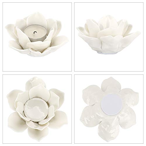 Lotus Flower Tealight Holder for Home Decor and Weddings