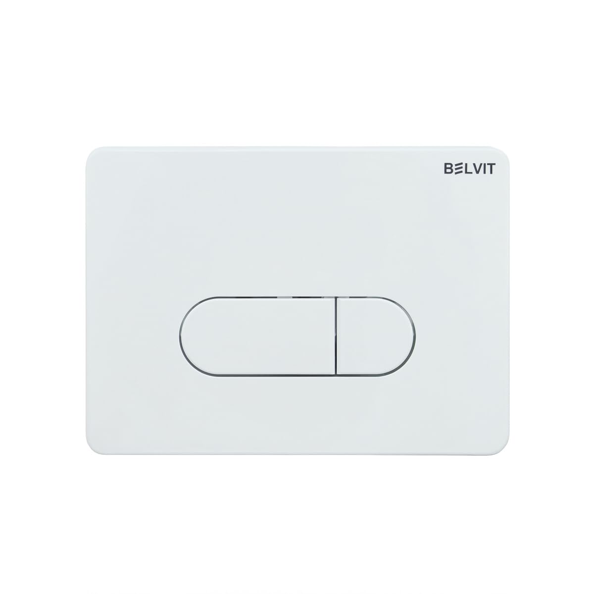 Belvit Elemento de montaje para pared con placa de accionamiento